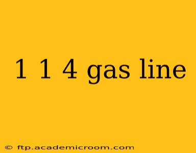 1 1 4 gas line