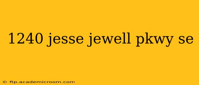 1240 jesse jewell pkwy se