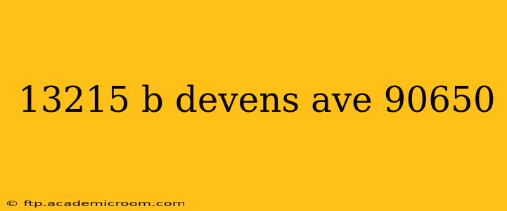 13215 b devens ave 90650