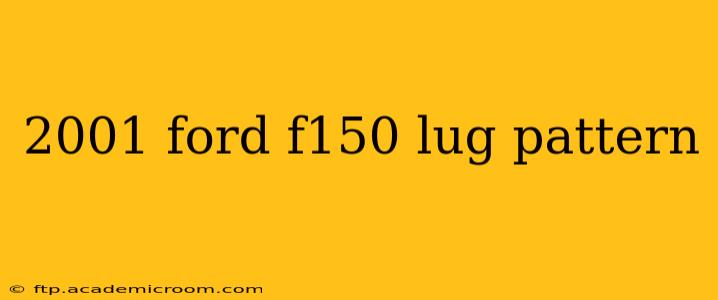 2001 ford f150 lug pattern