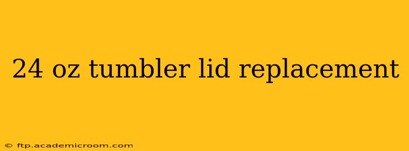 24 oz tumbler lid replacement