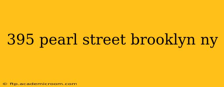 395 pearl street brooklyn ny