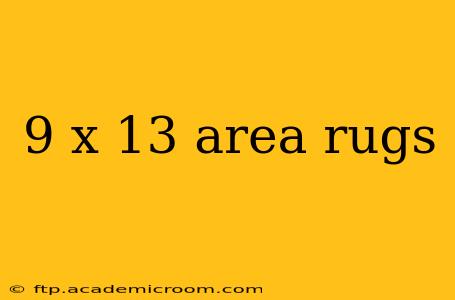 9 x 13 area rugs