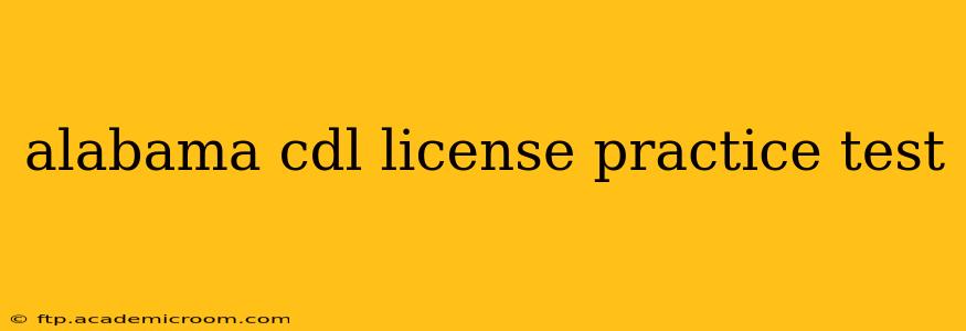 alabama cdl license practice test