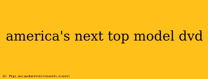 america's next top model dvd