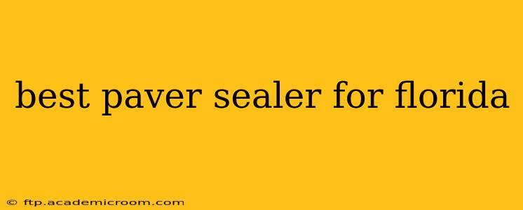 best paver sealer for florida