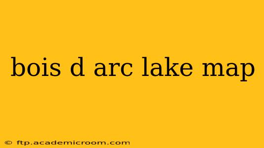 bois d arc lake map