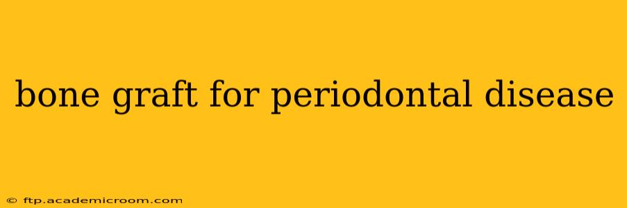bone graft for periodontal disease