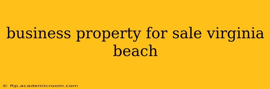 business property for sale virginia beach