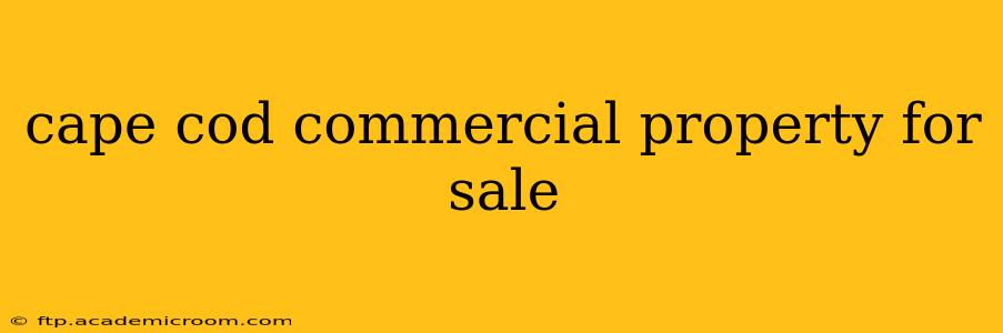 cape cod commercial property for sale