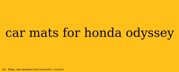 car mats for honda odyssey
