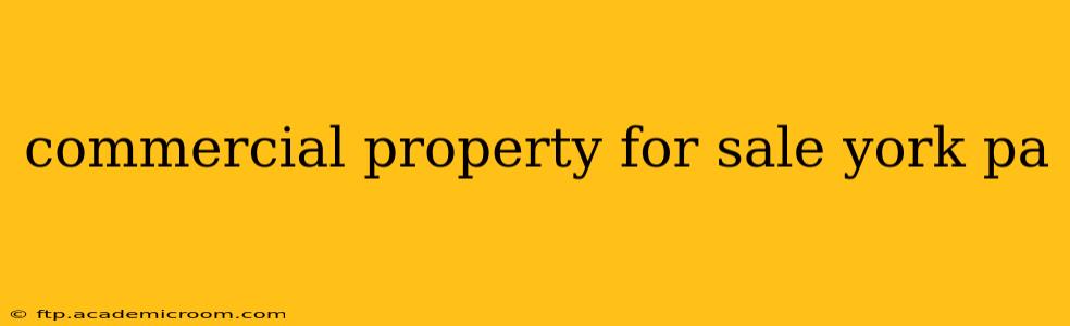 commercial property for sale york pa