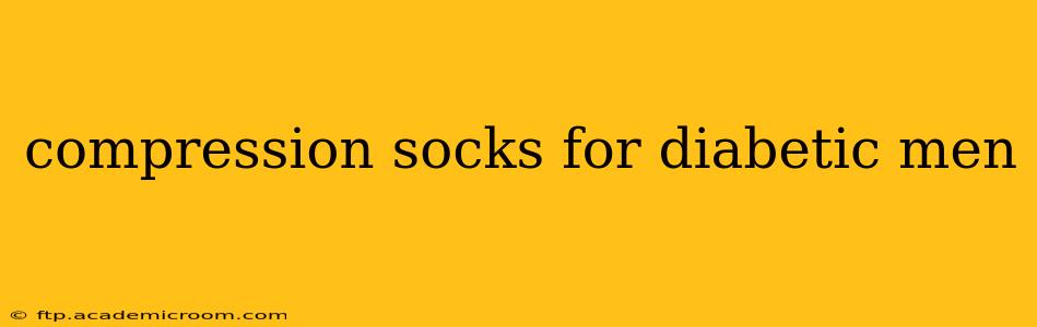 compression socks for diabetic men