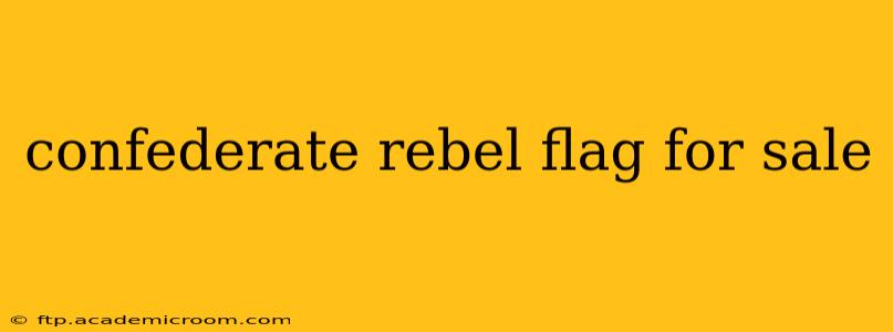 confederate rebel flag for sale