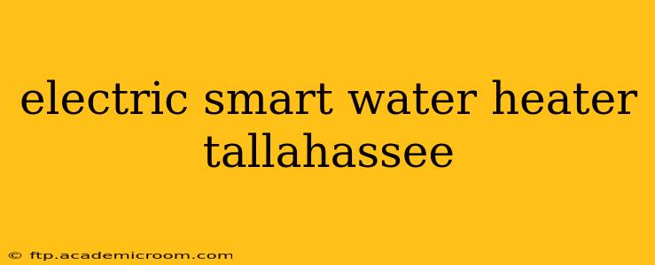 electric smart water heater tallahassee