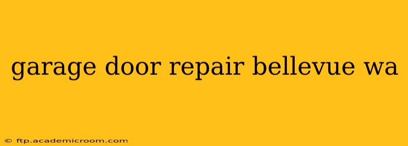 garage door repair bellevue wa