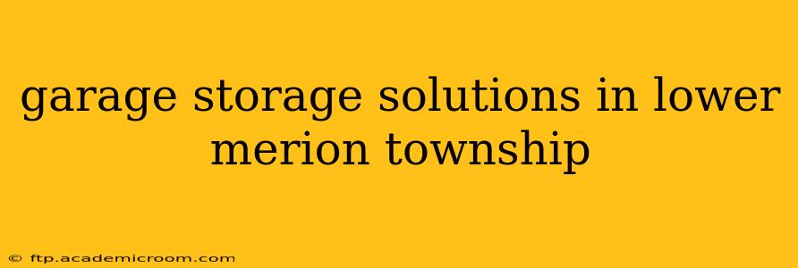 garage storage solutions in lower merion township