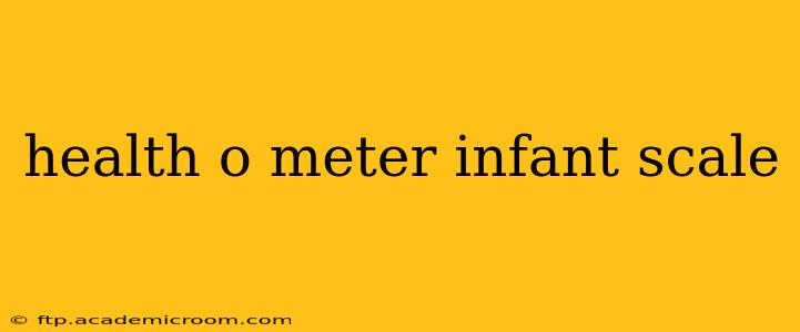 health o meter infant scale