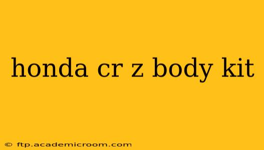 honda cr z body kit