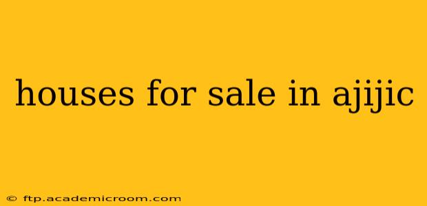 houses for sale in ajijic