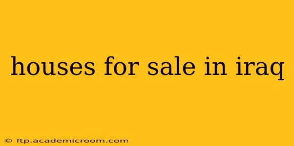 houses for sale in iraq