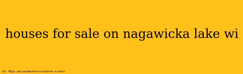 houses for sale on nagawicka lake wi