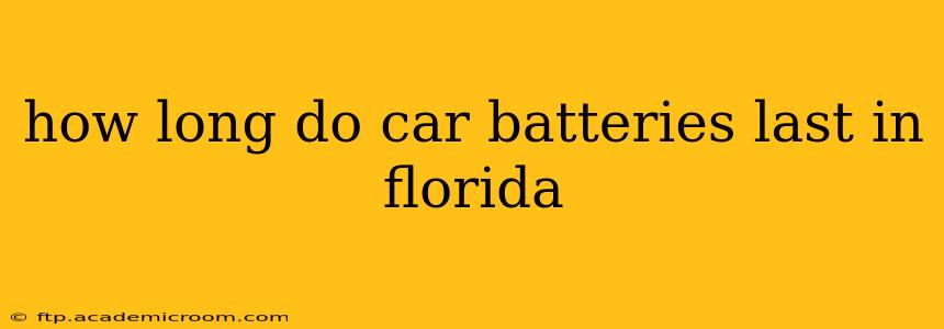 how long do car batteries last in florida