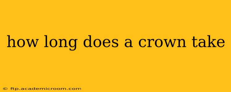 how long does a crown take