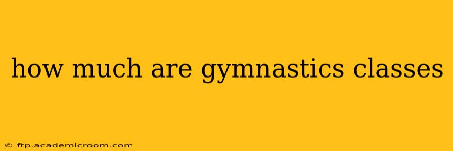 how much are gymnastics classes