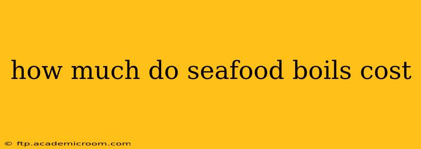 how much do seafood boils cost