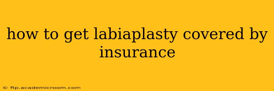 how to get labiaplasty covered by insurance