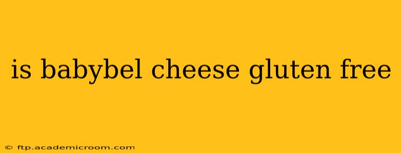 is babybel cheese gluten free