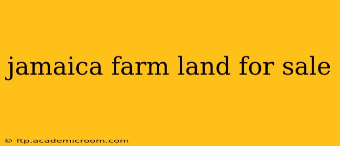 jamaica farm land for sale