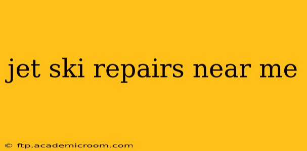 jet ski repairs near me