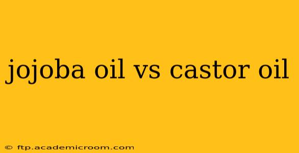 jojoba oil vs castor oil