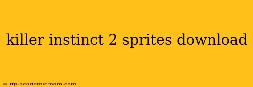killer instinct 2 sprites download