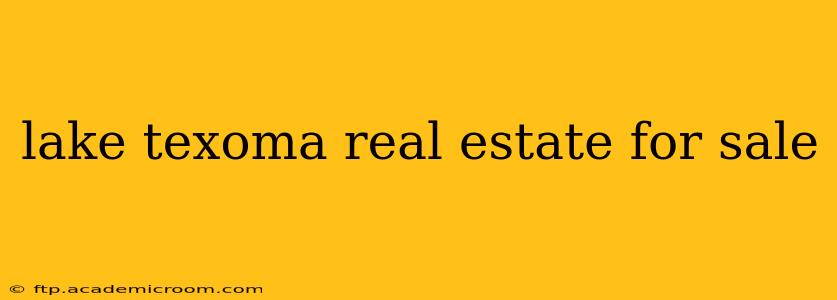lake texoma real estate for sale