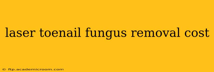 laser toenail fungus removal cost