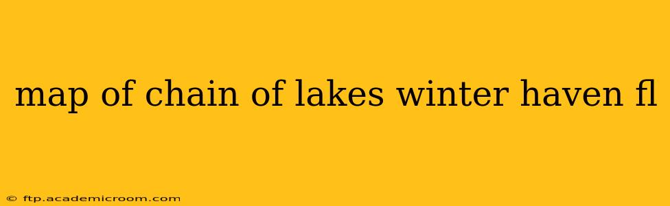 map of chain of lakes winter haven fl