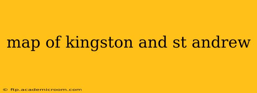 map of kingston and st andrew