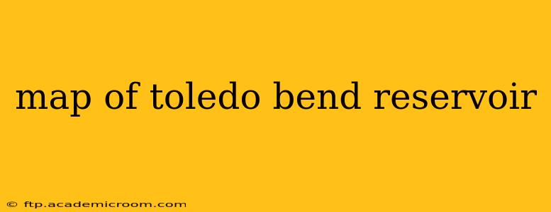 map of toledo bend reservoir