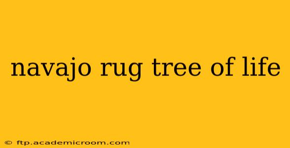 navajo rug tree of life