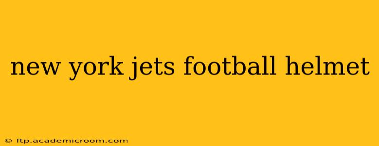 new york jets football helmet
