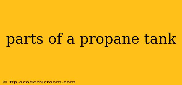 parts of a propane tank