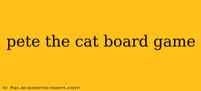pete the cat board game