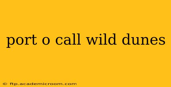 port o call wild dunes