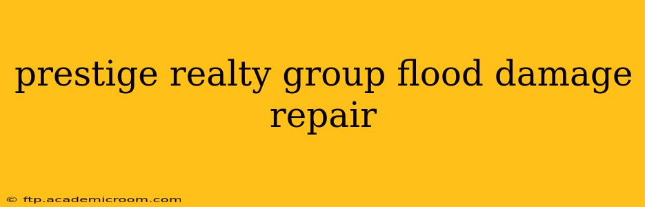 prestige realty group flood damage repair