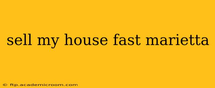 sell my house fast marietta