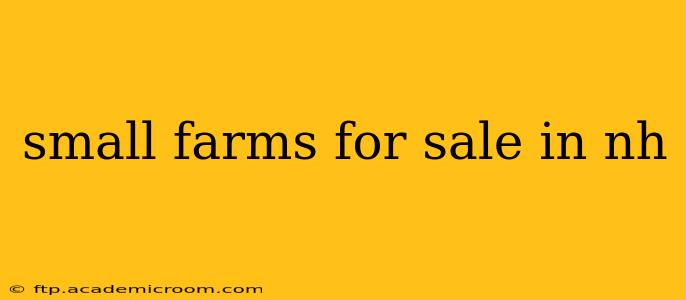 small farms for sale in nh