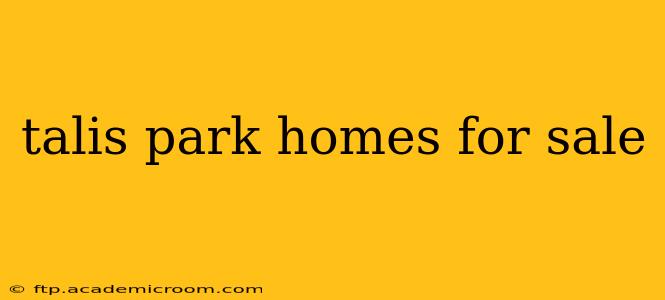 talis park homes for sale